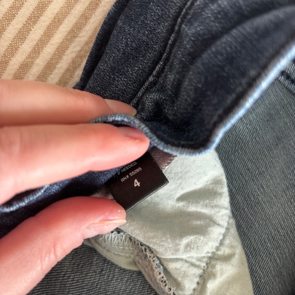 Express High Rise Distressed Skinny Leg Jegging - Picture 5 of 5